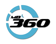 MB 360 Junior Golf Program logo based in Dallas/Fort Worth, Texas.